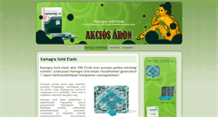 Desktop Screenshot of kamagragoldelado.net